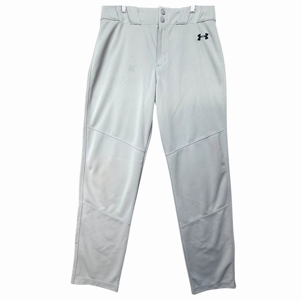 Under Armour Mens Baseball Pants Gray Athletic Training‎ Sports Size Large